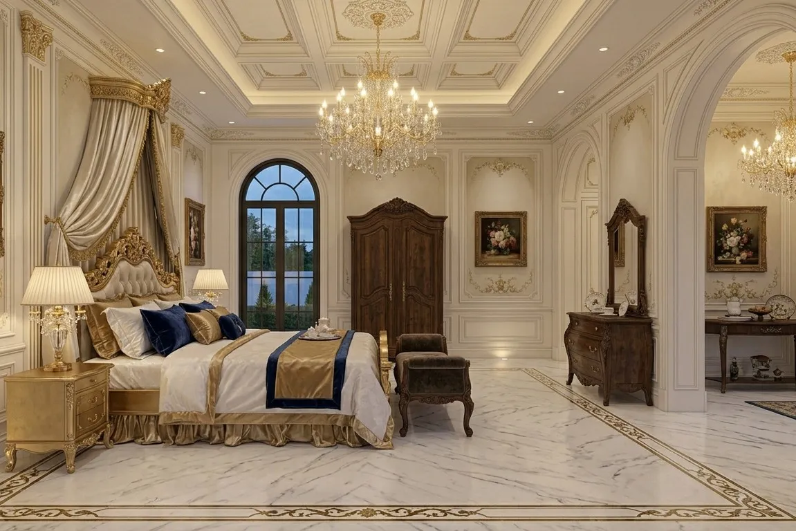 Desain Rumah Satu Lantai Klasik Kontemporer Grande - Gambar 6