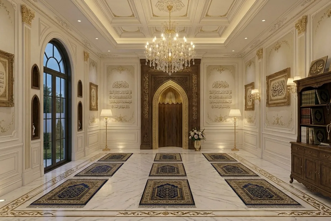 Desain Rumah Satu Lantai Klasik Kontemporer Grande - Gambar 7