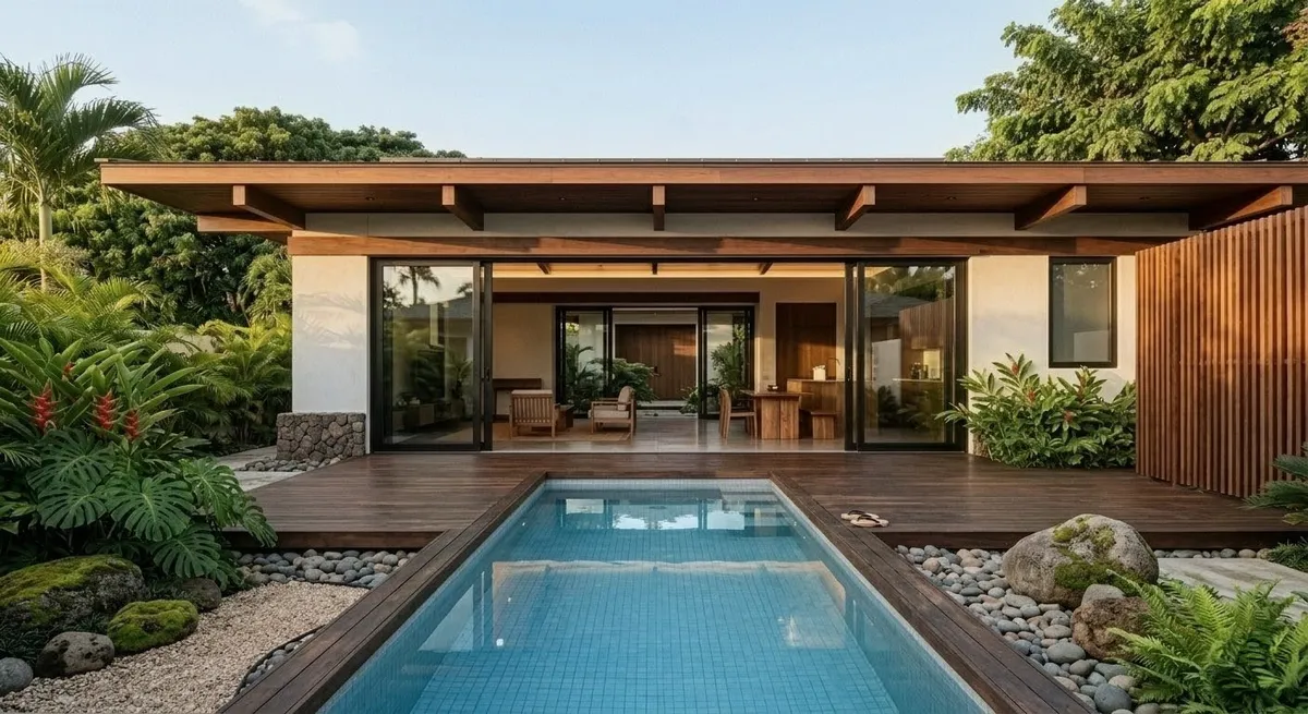 Rumah Modern Minimalis Tropis - Gambar 2